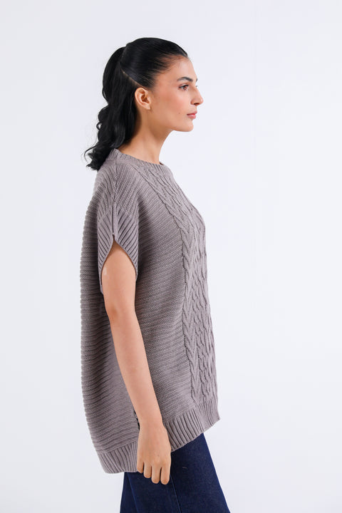 OVERSIZED CABLE KNIT JUMPER