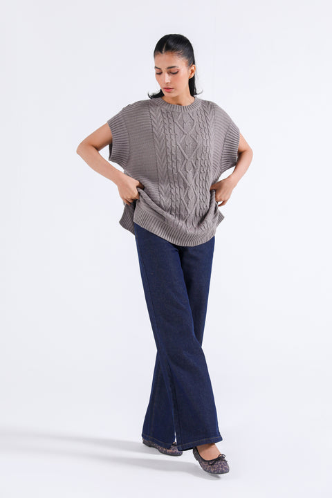 OVERSIZED CABLE KNIT JUMPER