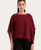 CAPE SLEEVE SWEATER