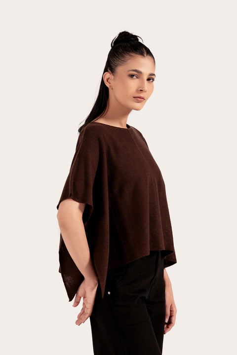 CAPE SLEEVE SWEATER