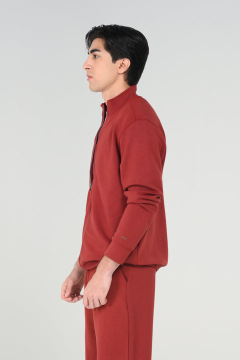 CLOUD FEEL MOCK NECK ZIPPER