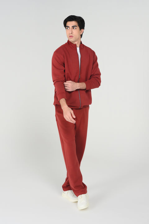 CLOUD FEEL MOCK NECK ZIPPER