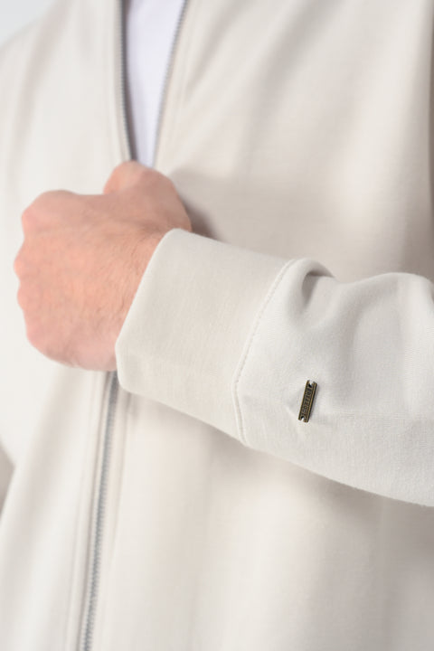 CLOUD FEEL MOCK NECK ZIPPER