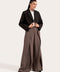 PLEATED SHORT COAT