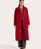MOCK NECK LONG COAT