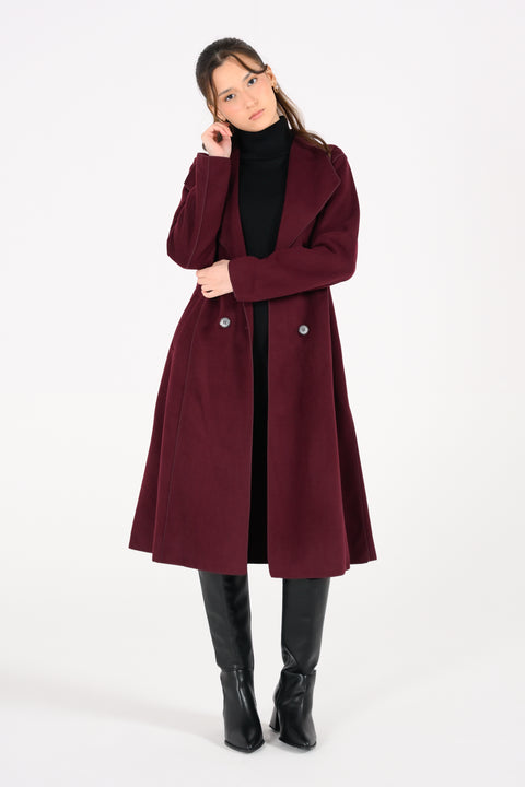CONTOUR PANELLED COAT
