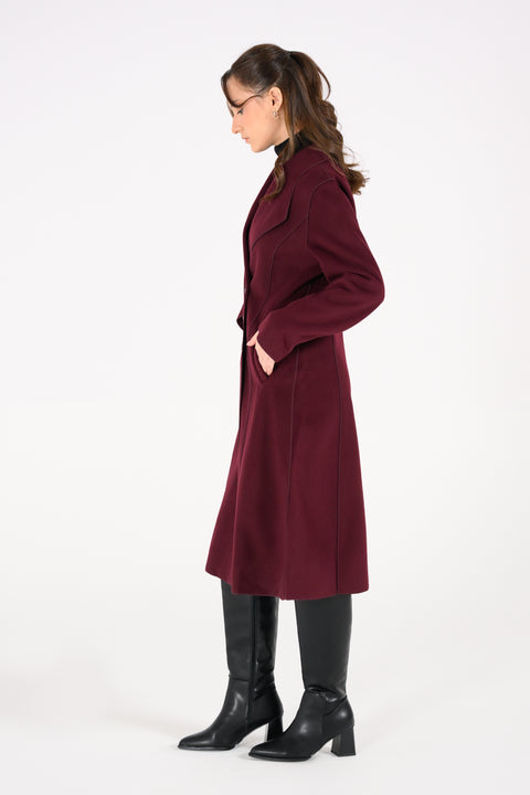 CONTOUR PANELLED COAT