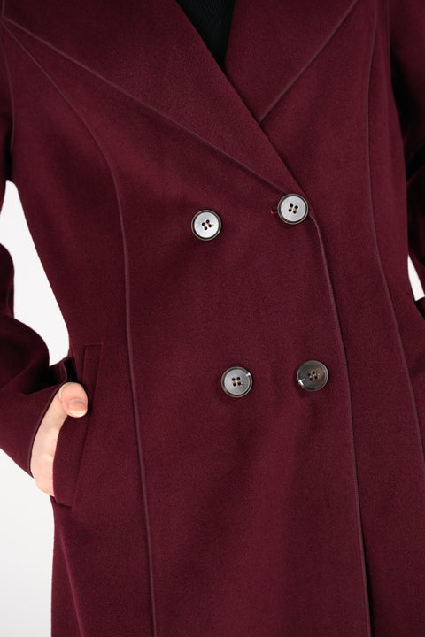 CONTOUR PANELLED COAT