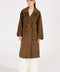 MOCK NECK COAT WITH TIPPING DETAIL