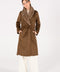 FAUX FUR BELTED COAT