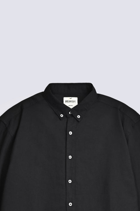 BUTTON DOWN OXFORD BOXY FIT SHIRT