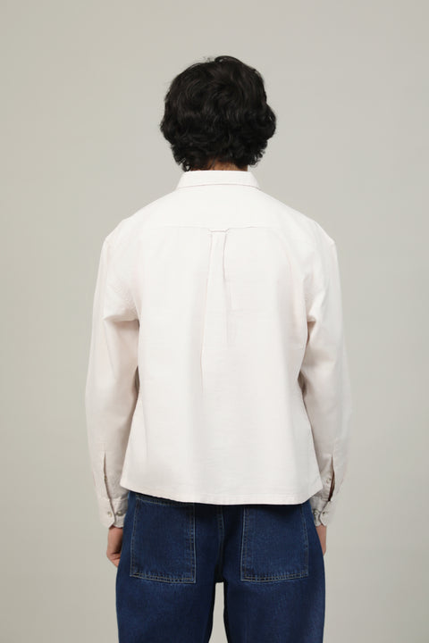 BUTTON DOWN OXFORD BOXY FIT SHIRT