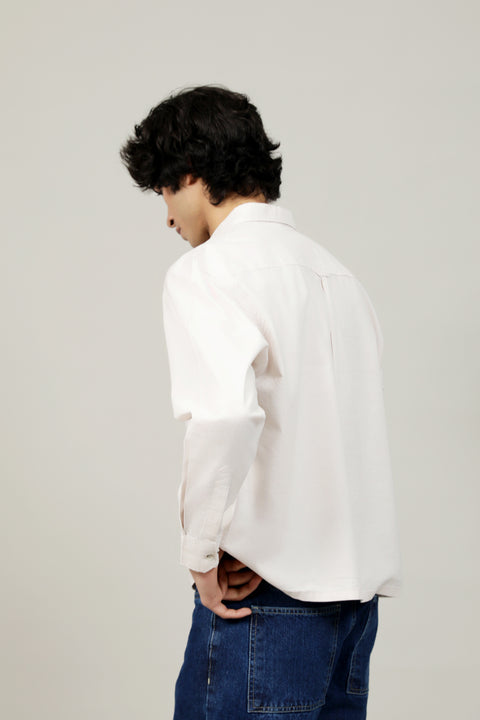 BUTTON DOWN OXFORD BOXY FIT SHIRT