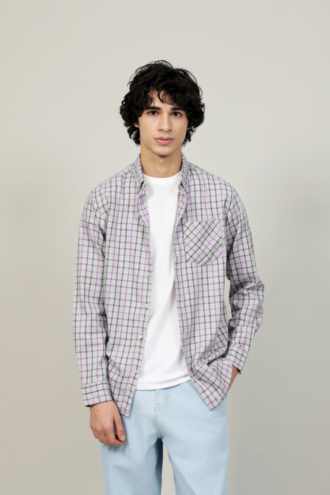 BUTTON DOWN CHECK SHIRT