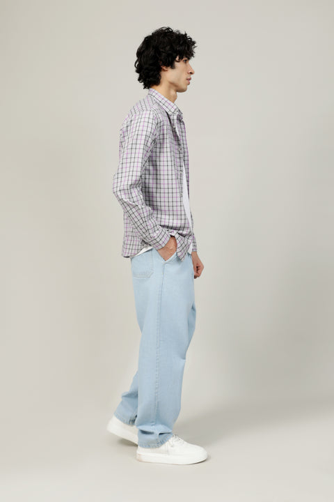 BUTTON DOWN CHECK SHIRT