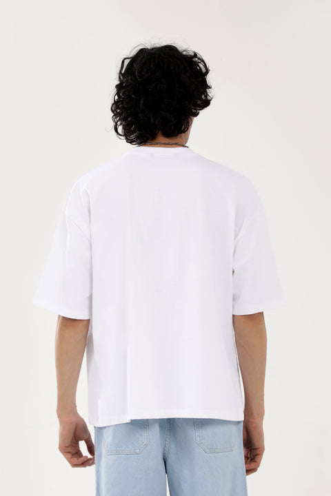 BOXY FIT EMBROIDERED TEE