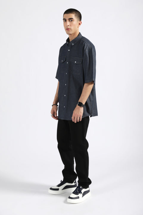 BAGGY FIT DENIM SHIRT