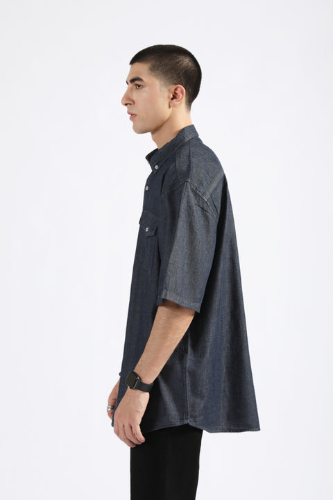 BAGGY FIT DENIM SHIRT