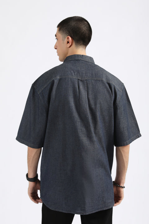 BAGGY FIT DENIM SHIRT
