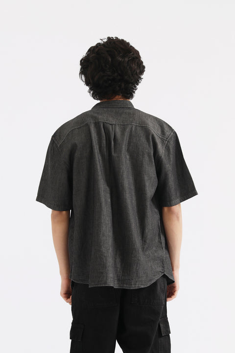 BAGGY FIT DENIM SHIRT