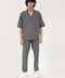 BAGGY FIT RESORT COLLAR LINEN SHIRT