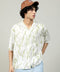 BAGGY FIT RESORT COLLAR PRINTED SHIRT