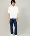 BOXY FIT BUTTON DOWN JACQUARD SHIRT