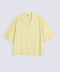 BOXY FIT RESORT COLLAR LINEN SHIRT