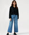 EMBROIDERED KNITTED BLOUSE