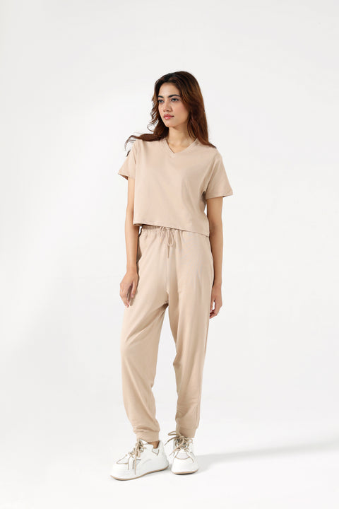 BASIC CROPPED TEE