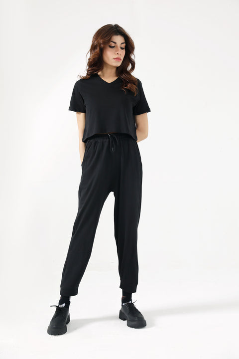 BASIC CROPPED TEE