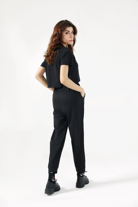 BASIC CROPPED TEE