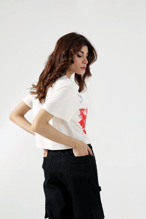 GRAPHIC BOXY FIT TEE