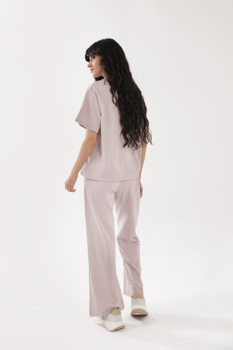 BOX FIT TEE WITH HEM DETAIL