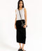 STRIPED TOP WITH BOW DETAIL
