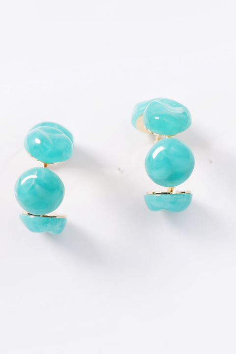 BUBBLE HOOP EARRINGS