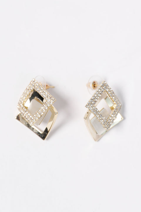 JIN NUO CUBIC RHINESTONE STUDS