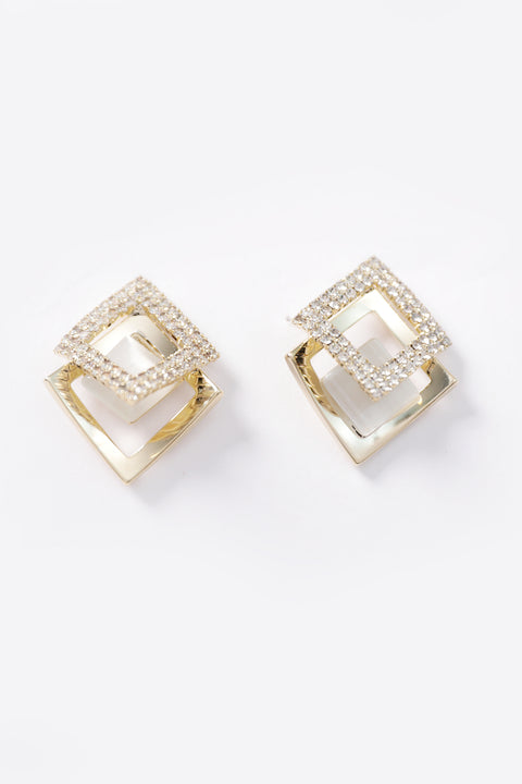 JIN NUO CUBIC RHINESTONE STUDS