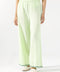 EMBROIDERED WIDE LEG TROUSERS