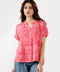 V-NECK COLLAR TOP