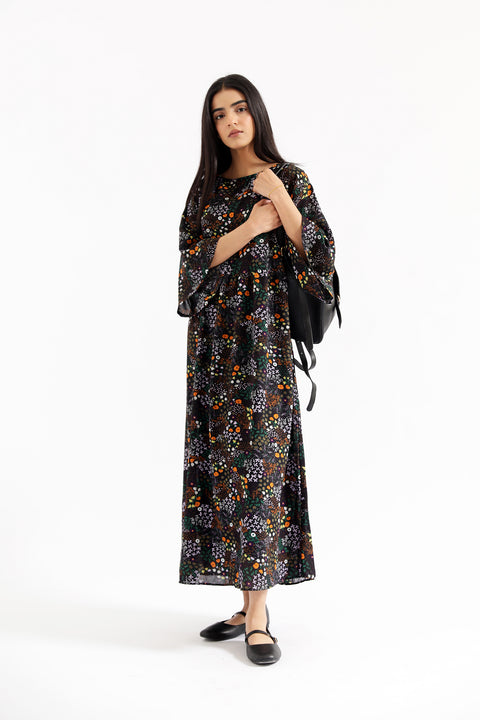LONG KIMONO DRESS