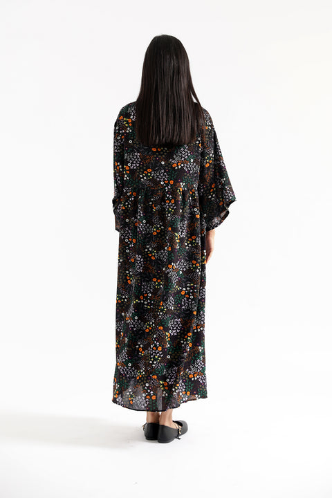 LONG KIMONO DRESS