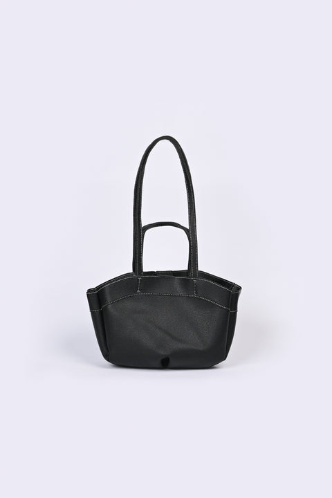 CONTRAST STITCH TOTE BAG