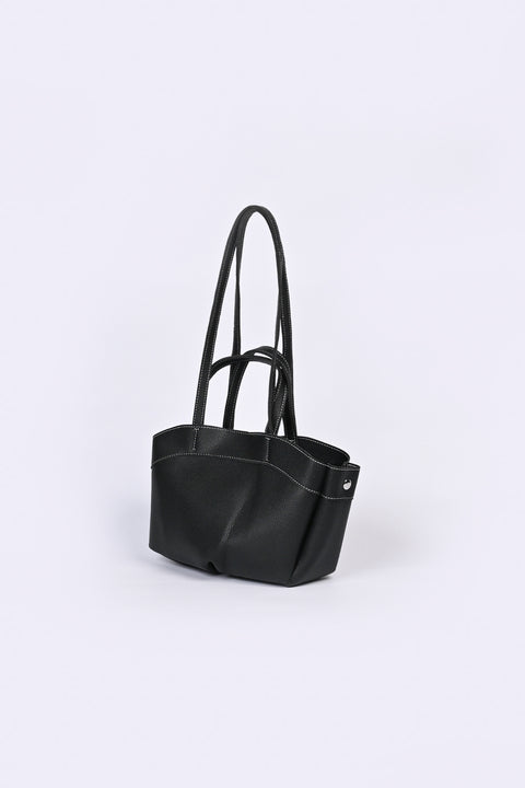 CONTRAST STITCH TOTE BAG