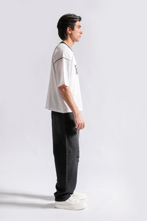 BOXY FIT TEXTURED TEE