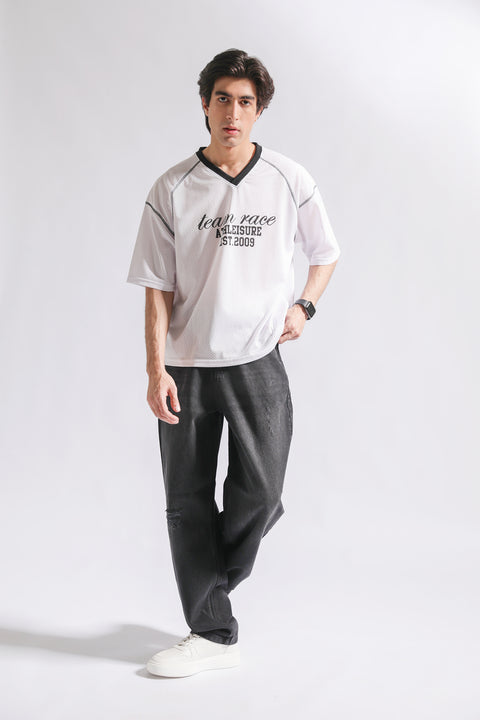 BOXY FIT TEXTURED TEE