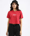 CROPPED GRAPHIC TEE