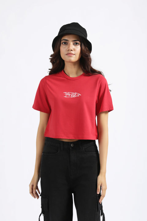 CROPPED GRAPHIC TEE