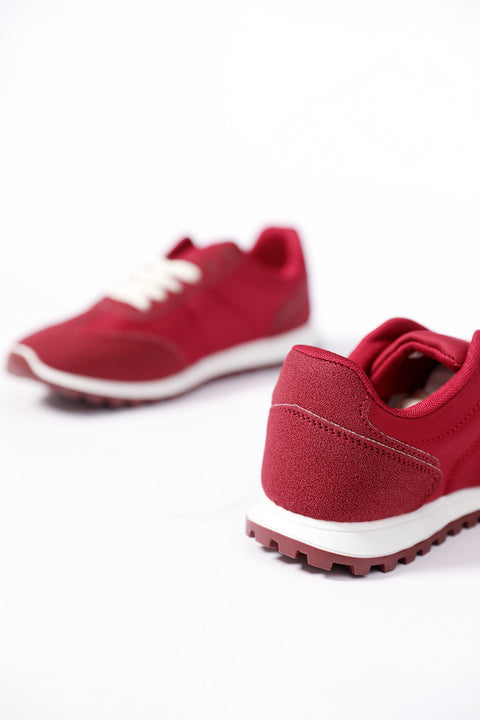 CONTRAST SNEAKERS
