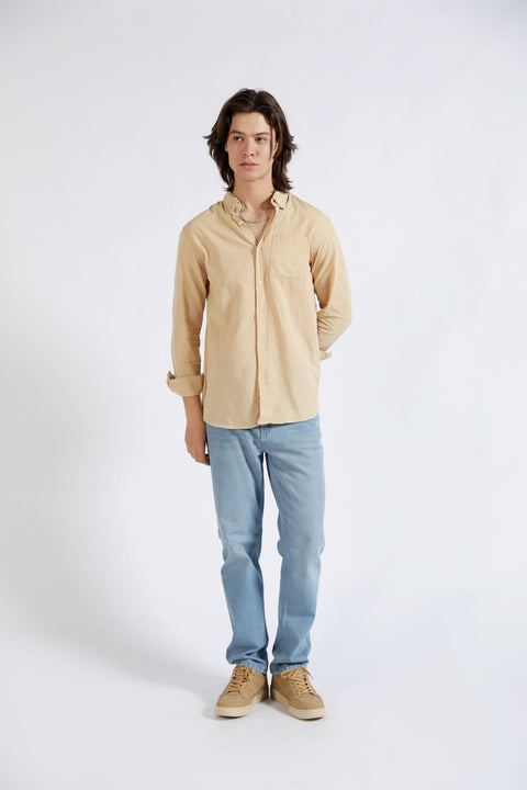 BUTTON DOWN LINEN SHIRT